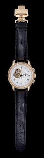 An 18 Karat Rose Gold El Primero ChronoMaster Wristwatch with Power Reserve, Zenith,
