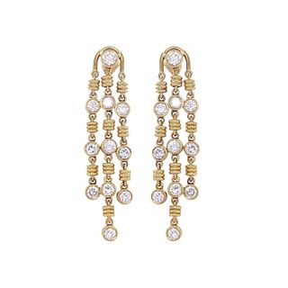 4.50ct Diamond Bvlgari Earrings