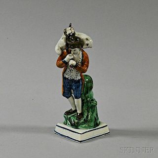 Staffordshire Ceramic Figure of Shepard