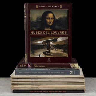 Libros sobre Arte Europeo.Masterpieces of the Metropolitan Museum of Art / Museo de Louvre / Maestros Europeos en las Galerías...Pzs:24