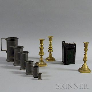 Ten Metal Decorative Items