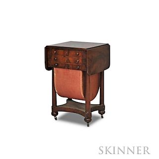 Classical Mahogany Sewing Stand