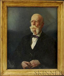 Harold Brett (Massachusetts, 1880-1955)       Portrait of Captain Samuel Harding.