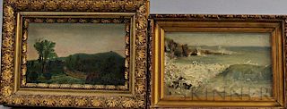 Two Framed Gamaliel Beaman (New Hampshire/Massachusetts, 1852-1937) Studies