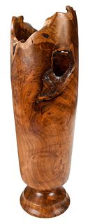 Rude Osolnik Turned Redwood Vase