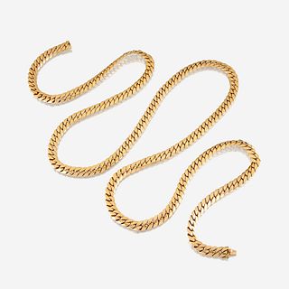 An eighteen karat gold necklace, Tiffany & Co.