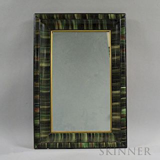 Green Grain-painted Mirror