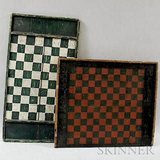 Two Painted Game Boards