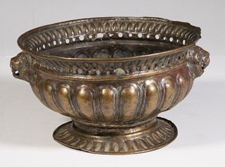 EARLY CONTINENTAL BRONZE BOWL