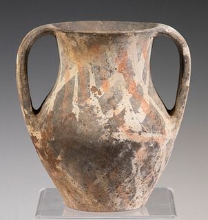NEOLITHIC CHINESE TWO-HANDLED JUG