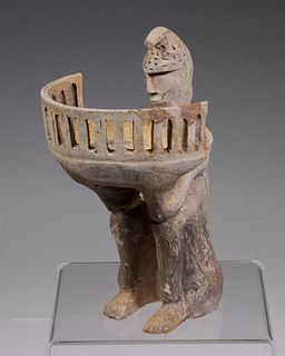 UNIQUE WARRING STATES (475-221 BC) OFFERATORY FIGURE
