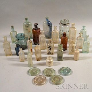 Group of Glass Bottles