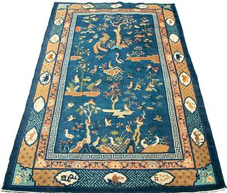 CHINESE PICTORIAL RUG