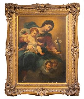 LATE 19TH C. COPY OF A RAPHAEL RELIGIOUS PAINTING