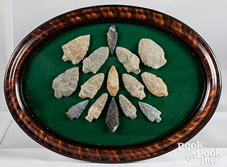 Fifteen South Central Pennsylvania stone points