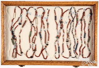 Susquehannock Indian glass trade beads