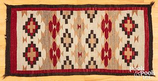 Navajo Indian rug, mid 20th c.