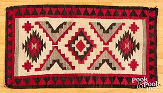 Navajo Indian rug, early 20th c.
