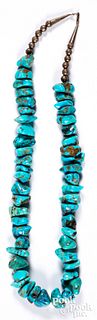 Navajo Indian turquoise necklace