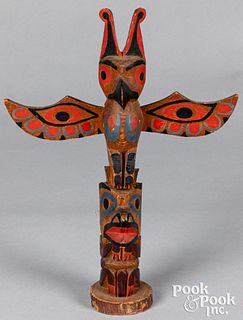 Pacific Northwest Coast Indian totem pole