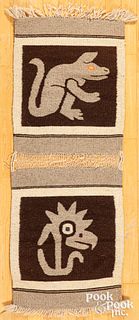Meso-American woven pictorial textile