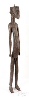 African carved wood figure