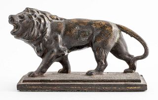 Bronze Animalier Figure of a Lion