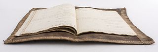 'George & Mary' Antique Ship Ledger, 1820s