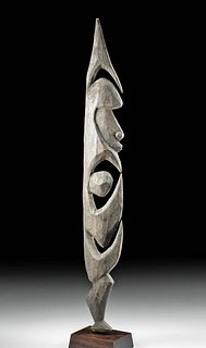 20th C. Papua New Guinea Wood Yipwon Ancestor Carving