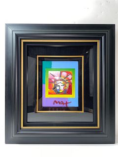 Peter Max Liberty head In The Frame