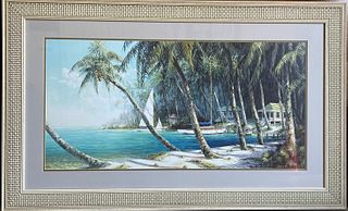 Decor Coastal Beach Picture on The Frames