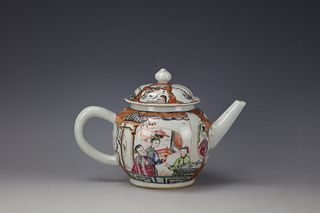 A Chinese Export Famille Rose Teapot With Cover