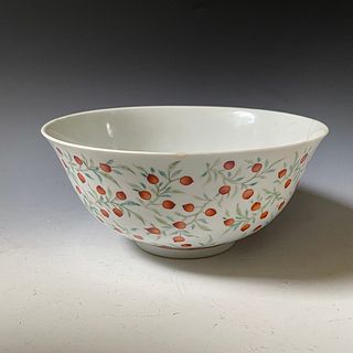 A Qing Guangxu Famille Rose Porcelain Bowl