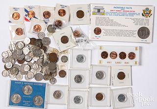 US coins, to include forty-three silver dimes