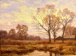 William Crothers Fitler Oil, Waning Day
