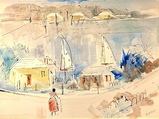 Alfred Birdsey Watercolor, Bermuda