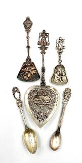 Assorted Dutch Silver Spoons