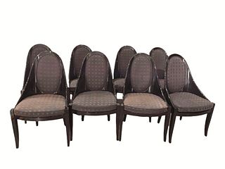 Constantini Pietro Italian Lacquered Dining Chairs