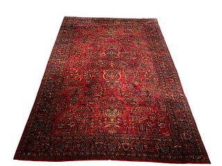 Large Antique Sarouk Carpet
