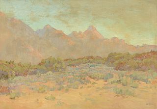 Charles Arthur Fries (1854–1940) –  A Gateway to the Desert (1923) 