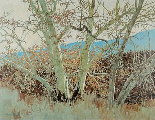 Ross Stefan (1934–1999) – Cottonwoods 