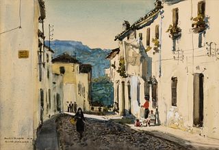 Donald Teague (1897–1991) – Street in Ronda 