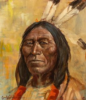 Olaf Wieghorst (1899–1988) – Blackfoot Buck 