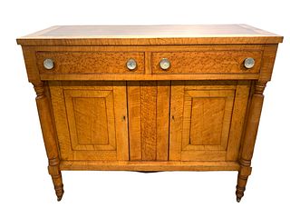 American Maple and Birdseye Maple Chest of Drawers, 19thc.