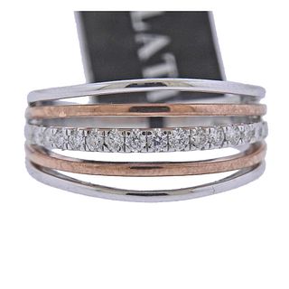 Kallati Diamond Gold Band Ring