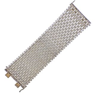 Tiffany & Co Silver Extra Wide Link Bracelet