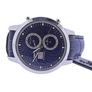Glycine Airman GMT Stainless Steel Automatic Men's Watch 3919.18 LBK8