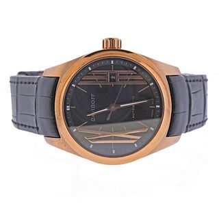 Davidoff Velocity Classic Rose Gold Tone Stainless Steel Automatic Watch 21133