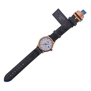 Glycine Classic Rose Gold Tone Automatic Men's Watch 3910.31T.DK9