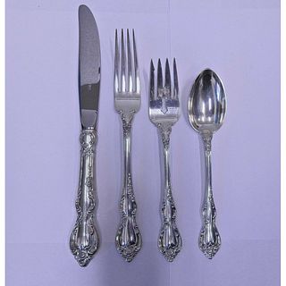 Towle Spanish Provincial Sterling Silver Flatware Set 64 Pc